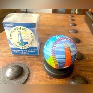 Lighthouse Themed Unforgetaball Baseball Barnegat Light